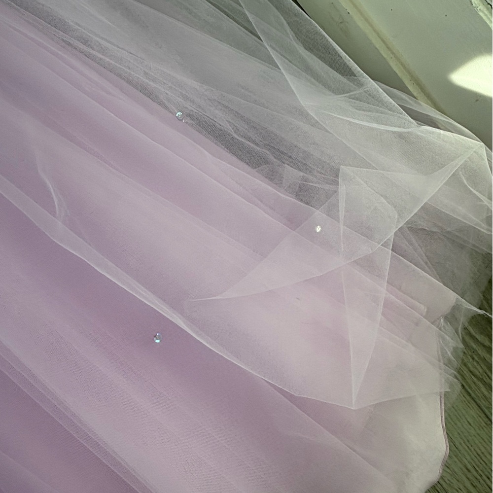 Mori Lee by Madeline Gardner gown in purple. Showstoppingly gorgeous in EUC. - Picture 9 of 14